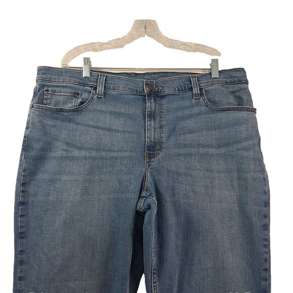 LL Bean 1912 Jeans BeanFlex Men's Size 40x32 Standard Fit Blue Stretch - Picture 3 of 10